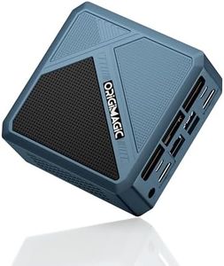 origimagic N2 Pro 8K USB4 Mini PC Ryzen 7 6800H, Radeon 680M Graphics, 32GB DDR5 RAM 512GB NVMe SSD Mini Computers, 2.5G LAN, Wi-Fi 6E/BT 5.2(AX210), HDMI/USB-C/4K Quad Display, Office/Home/Business