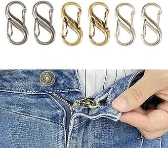 Hook for Jeans Zipper and Button, Zipper Puller Tool, Jeans Zipper Pull Helper, Zipper Holder Upper for Jeans, Customs Lock Zipper Puller- Zipper Holder Upper for Jeans- Mix Colors