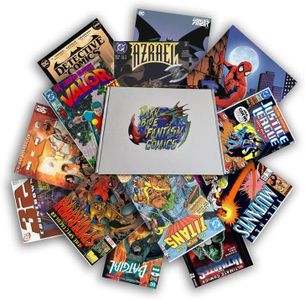 DARK BLUE FANTASY COMICS | Comic Book Collection | 25 Pack of Marvel & DC Comic Books | Great Mix of Titles & Characters | Perfect for Kids Teen and Adults