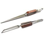 Lock Tweezers With Curved