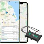 GPSBob 5 Year 2G 12/24v Wired GPS Tracker, All Inclusive, No Monthly Fees, No Subscriptions, Cost-Effective, 5 Years Service Included, Car, Van, Truck, Caravan, Motorhome Tracker, Plug and Play