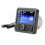 Bluetooth Marine Radio Stereo, Waterproof Digital Media Receiver Boat Stereo with Wireless Remote, Car Stereo Receiver and Speakers Audio Receiver RCA AUX AM FM MP3 MP5 Player