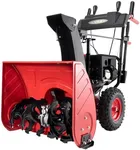 PowerSmart Snow Blower Gas Powered 26 Inch Self-Propelled 2-Stage 252cc Engine with Electric Start, LED Headlight