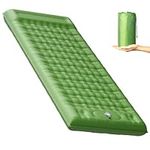 Camping Bed Sleeping Roll Mat Camping Mattress Pad Single Air Bed Blow up Camping Accessories Equipment Essentials Gear Inflatable Camp Beds for Adults Self Inflating Tent Backpacking Hiking Car Truck