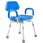 Platinum Health Shower Chair, Bath Chair, Padded with Armrests, Comfortable(Tm) Deluxe Shower Chair