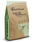 MyFitFuel Plant Pea Protein Isolate | 1 Kg, 28 Servings (Unflavoured) | Easy to Digest | Vegan Plant Protein Powder