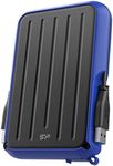 Silicon Power Armor A66 4TB Rugged External Hard Drive, Military-Grade Shockproof Water-Resistant USB 3.0 Portable HDD for PC Mac Laptop Computer - Blue