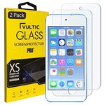 Vultic Screen Protector [2 Pack] for iPod Touch 7th / 6th / 5th Gen [Case Friendly], Tempered Glass Film Cover