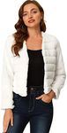 Allegra K Women's Winter Warm Cropp