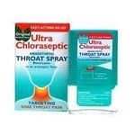 3 Packs of Ultra Chloraseptic Original Menthol Throat Spray 15ml