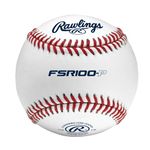 Rawlings FSR100 Flat Seam College Game/Practice Baseballs, Box of 12