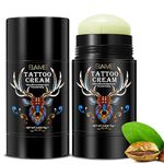 HXTMKTTattoo Balm & Cream, Aftercare Tattoo Healing Cream for Old and New Tattoo, Color Brightener and Enhancing Moisturizer, Natural Tattoo Care Balm Tattoo Lotion 1 Pack 75g