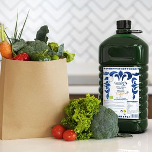 GARCÍA DE LA CRUZ Organic Extra Virgin Olive Oil, Spanish, 5L PET Carafe