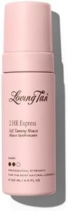 Loving Tan 2 HR Express Mousse, Dark - Streak Free, Natural looking, Professional Strength Sunless Tanner - Up to 5 Self Tan Applications per Bottle, Cruelty Free, Naturally Derived DHA - 120 ml