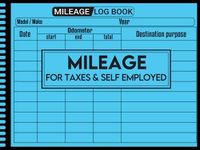 Mileage Log Book for Taxes for Self Employed: Daily Mileage Tracker Book to Record your Automotive Daily Tracking Miles Record Book Small Size ( 8" x ... Owners: Odometer Tracker or Personal Taxes