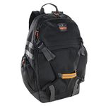 Ergodyne Arsenal 5188 Work Gear Jobsite Backpack with Hard Hat Storage, Padded Shoulder Straps, 39L Capacity,Black, Large