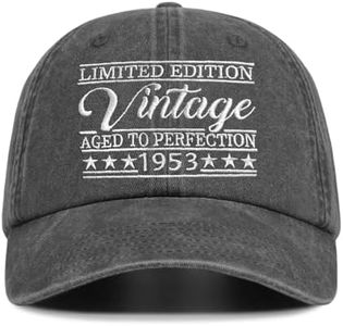 Rybicag 73th Birthday Gifts for Him Her, 1953 for 73 Year Old Men Women Vintage Hat