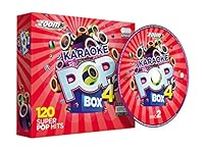 Zoom Karaoke Pop Box 4 Party Pack - 6 CD+G Box Set - 120 Songs