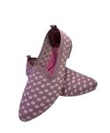 PUSHAN Belly Shoes for Girls Soft & Lightweight Belly Shoes Bellies Slip On Shoes Colour_Purple Size 7.