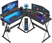 Bestier L Shaped Gaming Desk Comput