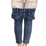 Womens Winter Fleece Lined Stretchy Jeggings High Waisted Skinny Jeans Yoga Denim Pants(UK 10/Tag 29)