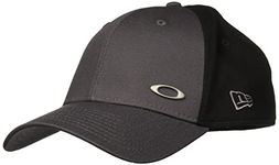 Oakley Men's Tinfoil Cap, Grigio Scuro, Small/Medium