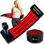 Lifepro Red Light Therapy Body Belt - Powerful NIR & Red Light Therapy for Body - Target Discomfort, Accelerate Recovery, & Improve Athletic Performance - with Red, NIR, Pulse, and Intensity Settings