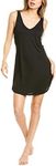 Natori Women's Shangri La Chemise, Black, X-Small