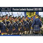 Prussian Landwehr Regiment - 28mm Scale Plastic Miniatures for Black Powder by Warlord Games - Highly Detailed Napoleonic Era Miniatures for Table-top Wargaming