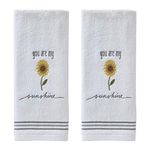 SKL Home by Saturday Knight Ltd. Sunshine Hand Towel (2-Pack), White