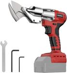 Cordless Sheet Metal Cutter for Mil-waukee 18V Battery, Electric Metal Shears with 360° Rotating Head, Torque 221 Ft-Lbs, Brushless Scissors for Stainless Steel, Metal, Iron（Battery Not Include)