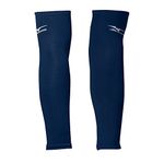 Mizuno Arm Sleeves, Navy, OSFM