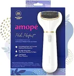 Amopé Pedi Perfect Electric Callus Remover Foot File w/ Diamond Crystals, Pedicure Tool for Feet, Removes Hard & Dead Skin, Feet Scrubber & Buffer, Splashproof, w/ Extra Coarse Roller Head, 1 Count