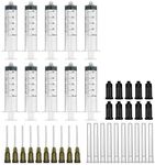 10 Pack 50ml Syringes with 14Gx1.0'