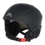 Trespass Men's Trespass Sky High Snow Sport Helmet Black Large, Black, L UK