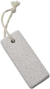 Small Pumice Stone for Feet - Foot Scrubber with Rope Handle - Dead Skin Callus Remover for Smooth Skin - Pedicure Exfoliating Tool