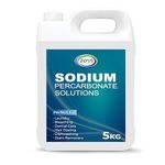 JOVS Sodium Percarbonate 5 kg - Pure Granular Oxygen Bleach Cleaner, Eco-Friendly Stain Remover & Laundry Whitener, Non-Toxic Biodegradable Household Cleaning Agent (5L)