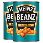 Heinz Baked Beanz in Rich Tomato Sauce, 415 g Each (Pack of 2)