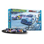 Scalextric Racing Track Sets for Kids - C1452M Scalextric Puma WRC Hot Laps Race Set Speed Track - Electric Tracks for Boys & Girls 5+, Slot Car Race Tracks - 1:32 Scale Mini Car Racing Sets