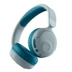 JLab JBuddies Pop Kids Headphones Wireless - 48H+ Playtime & Wired Mode, Volume Safe 85/95dB, Foldable Kids Bluetooth Headphones for Boys & Girls - Children's Earphones with Wireless Share Mode, Teal