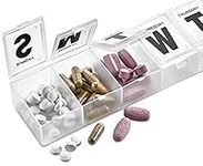 MEDca 7-Day Pill Organizer Weekly Pill Planner Pack of 2