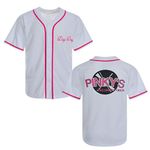 Men's Next Friday Pinky's Record Movie 90s Hip Hop Stitched Sports Fan Baseball Jersey Clothing for Party Black Pink, White, Large