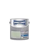 Johnstone's - Wall & Ceiling Paint - Natural Sage - Matt Finish - Emulsion Paint - Fantastic Coverage - Easy to Apply - Dry in 1-2 Hours - 12m2 Coverage per Litre - 2.5L