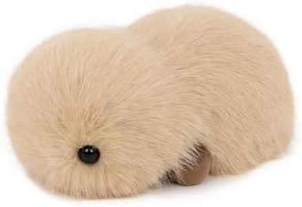 cupboo Interactive AI Plush Companion Pet– Privacy Safe Soft Huggable Intelligence Emotional Support Robot Pets, Anxiety Relief Desk Robots| Ideal Toy Gift for Kids,Teens,Adults,Seniors(Beige)