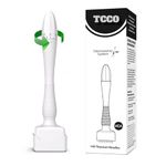 TCCO 140 Titanium Adjustable Microneedling Derma Stamp -Derma Microneedle Stamp for Face & Hair & Beard & Scalp - Derma Roller Alternative Skin Care - Dermastamp For Body Home Use(Hair Beard Growth)