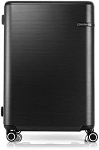 Samsonite Trolley Bag Spinner Suitcase for Travel | Staren 75 Cms Polycarbonate Hardsided Large Check-in Luggage 8 Wheels Trolley Bag, Matte Green