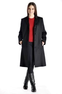 Cashmere Boutique 100% Pure Cashmere Knee Length Topcoat Women – Lightweight, Soft & Warm Overcoat