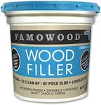 Famowood 40002126 Latex Wood Filler Natural, Gallon, Net Wt 13.0 lbs