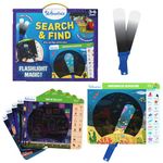 Skillmatics Preschool Learning Activity - Search and Find Flashlight Magic, Educational Game for Kids, Toddlers Who Love Toys, Art & Craft Activities, for Kids Ages 3, 4, 5, 6