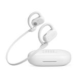 JBL SoundGear Sense - True Wireless Open-Ear Headphones, JBL OpenSound Technology, Splash and dust Resistant, 4 mics for Crisp, Clear Calls, Up to 24 Hours of Battery Life, Plus Speed Charge (White)